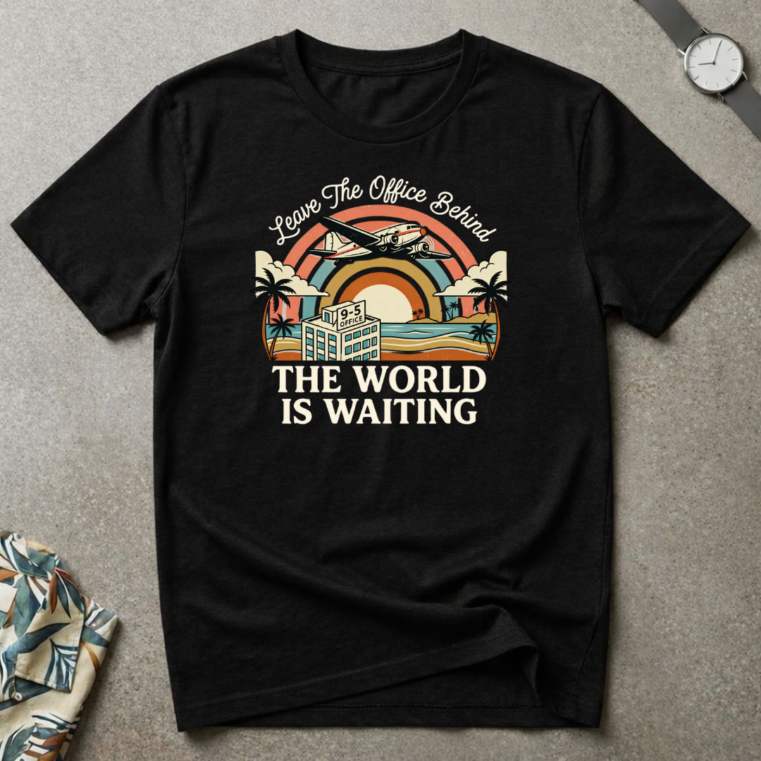 Leave The Office Tee