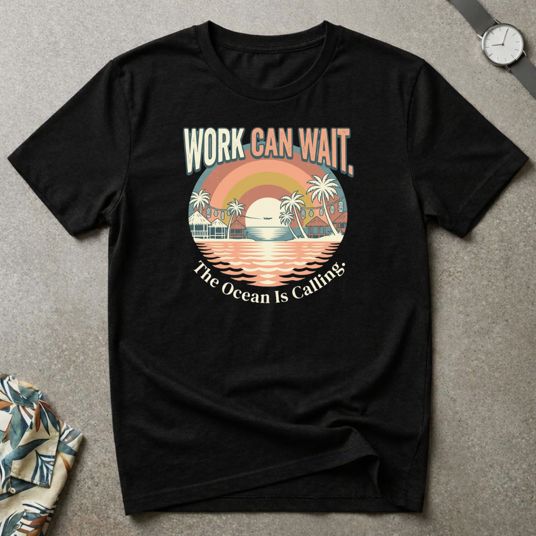 Work Can Wait Tee