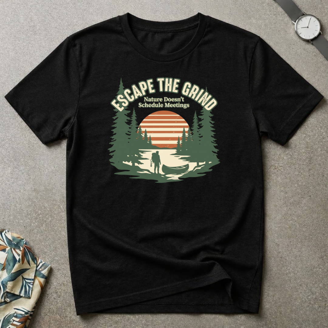 No Meetings In Nature Tee