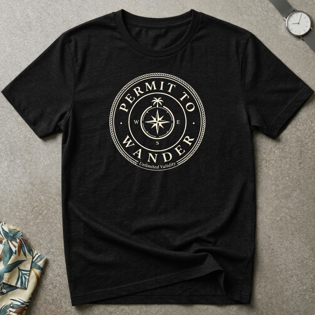 Permit To Wander Tee