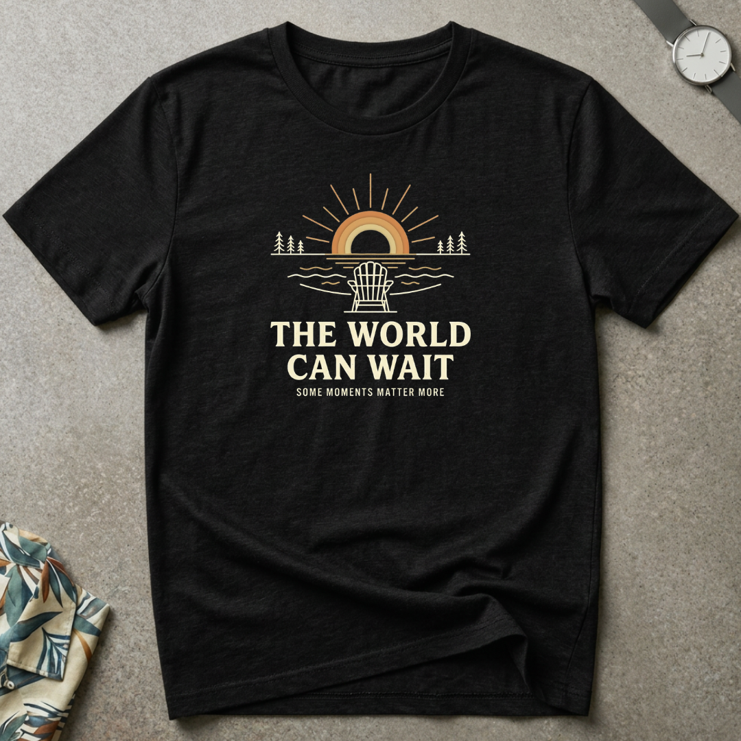 The World Can Wait Tee