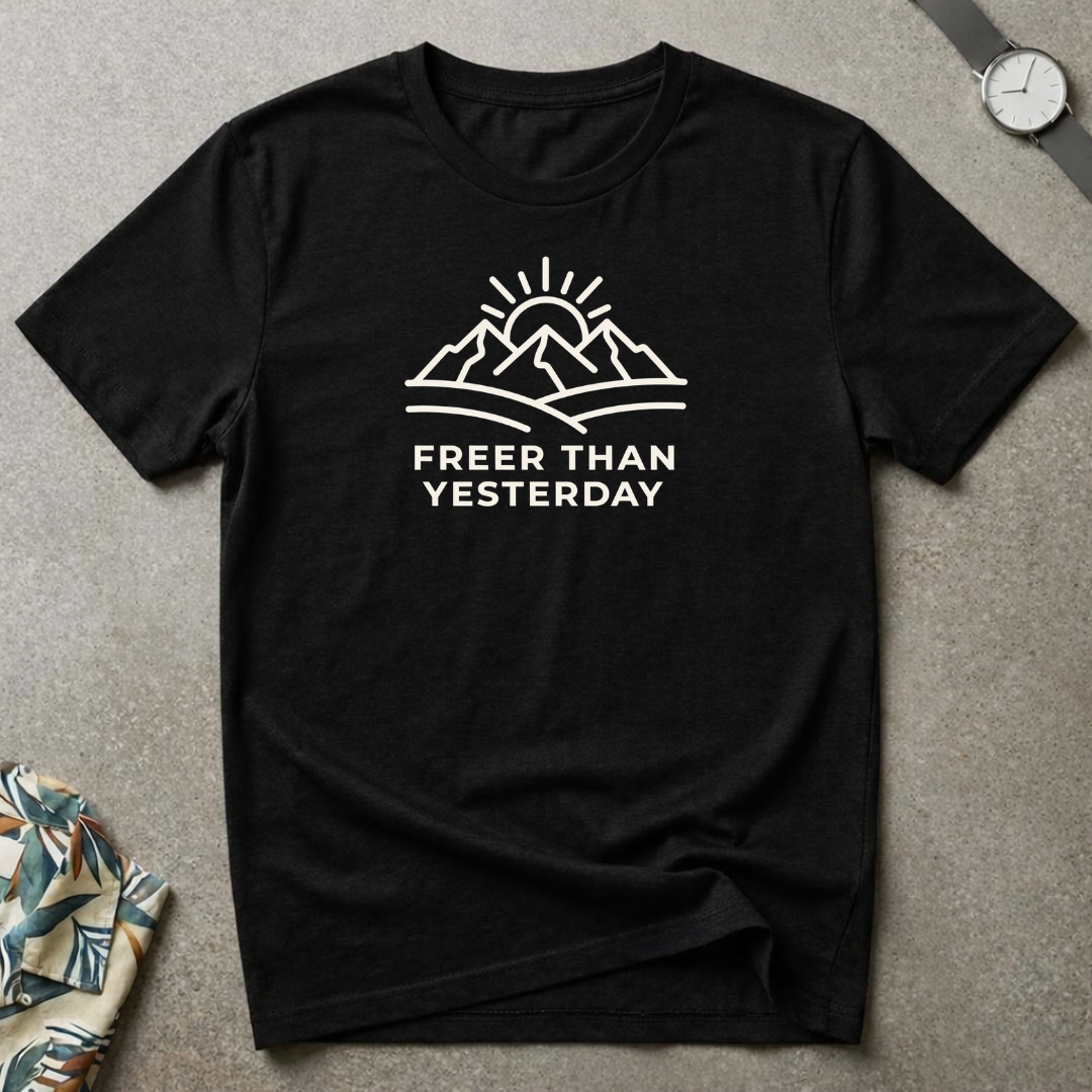 Freer than yesterday tee