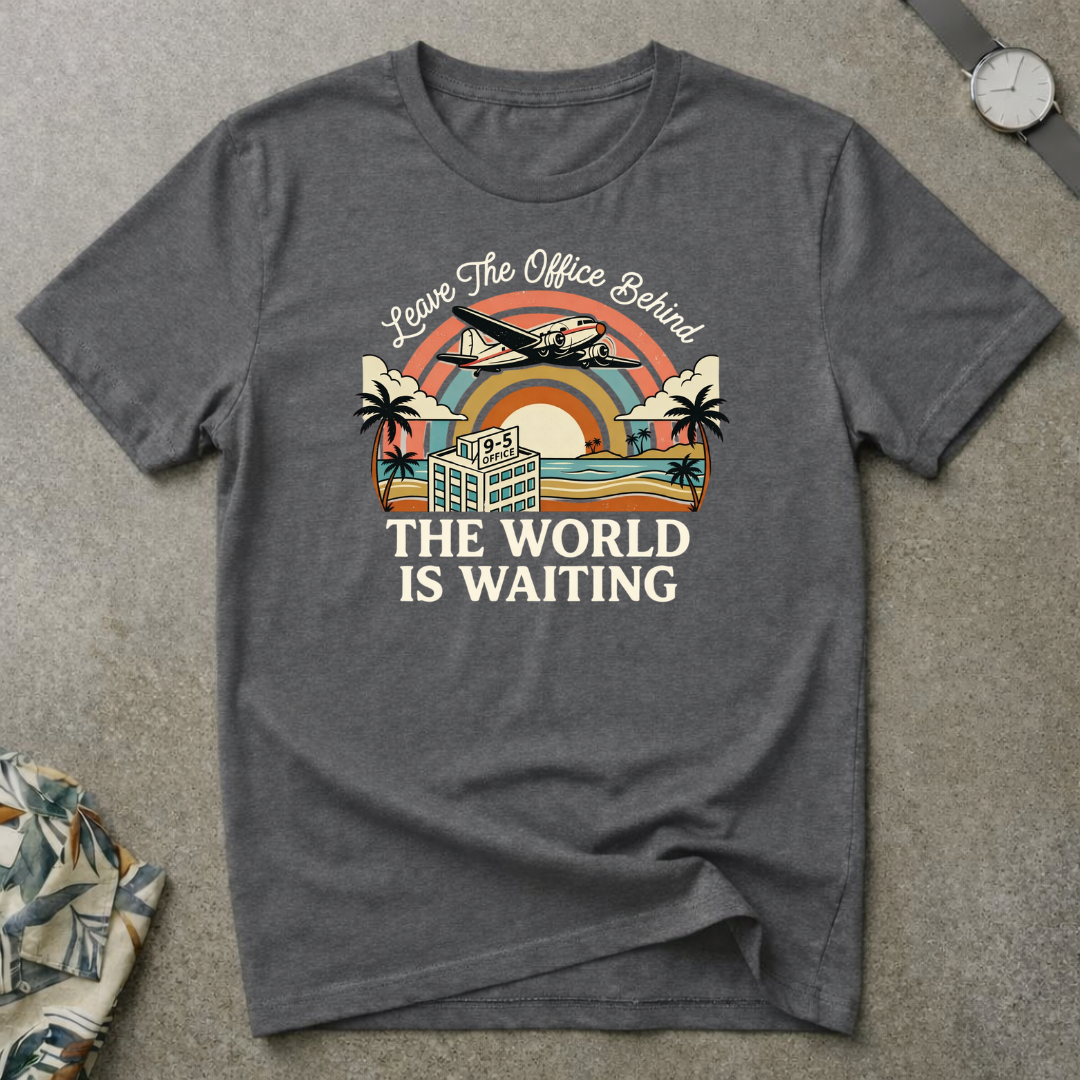 Leave The Office Tee