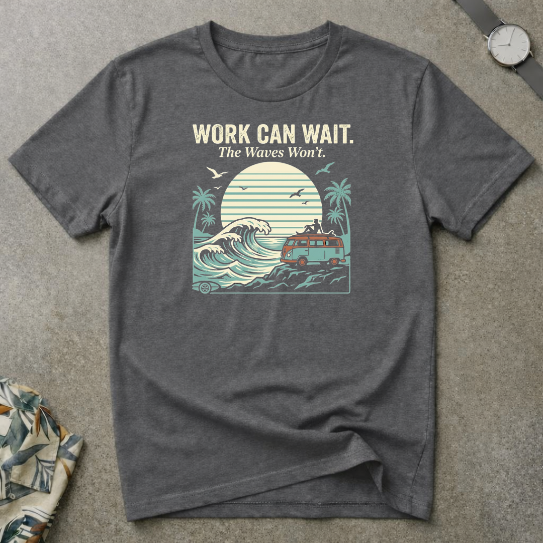 Waves Won't Wait Tee