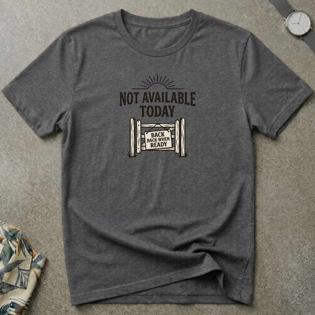 Back When Ready Tee