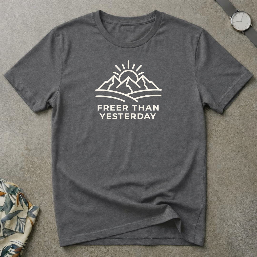 Freer than yesterday tee