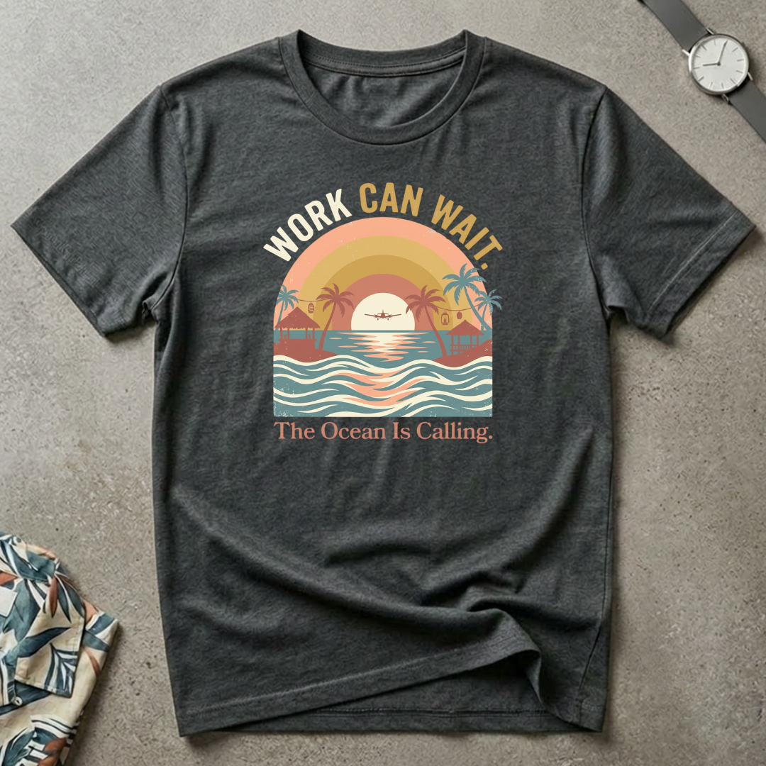 Work Can Wait Tee