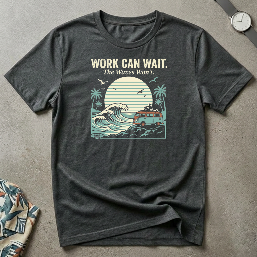 Waves Won't Wait Tee