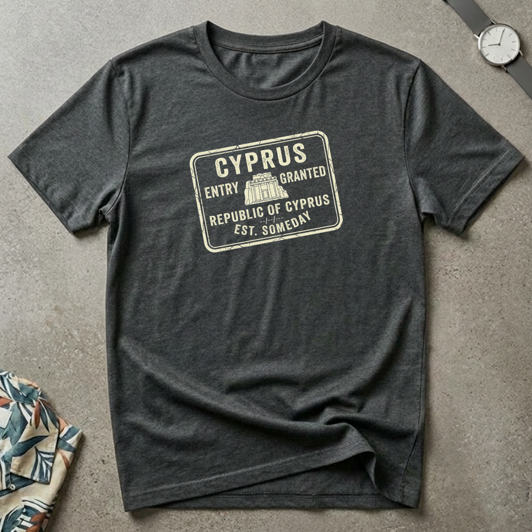 Cyprus Stamp Tee