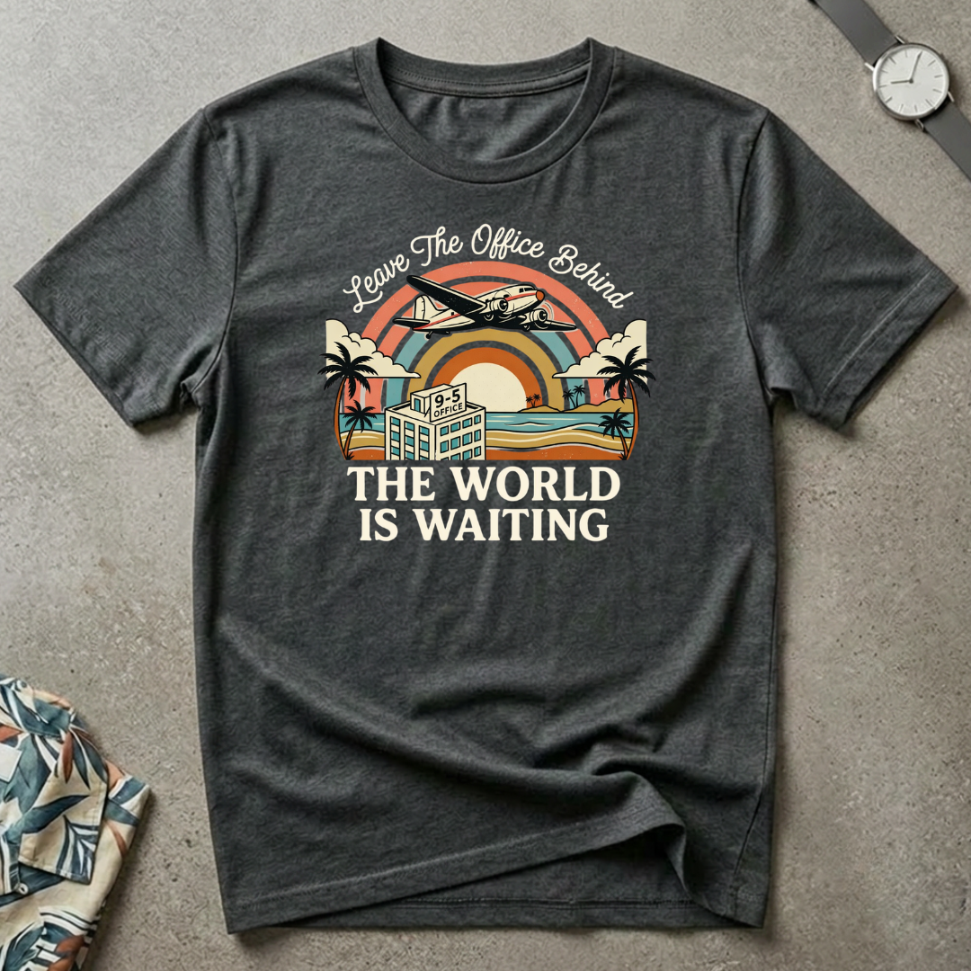 Leave The Office Tee
