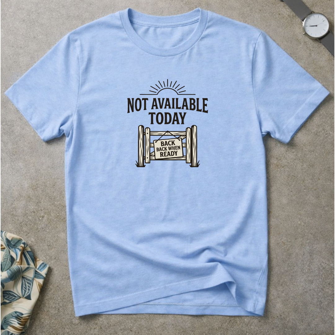 Back When Ready Tee