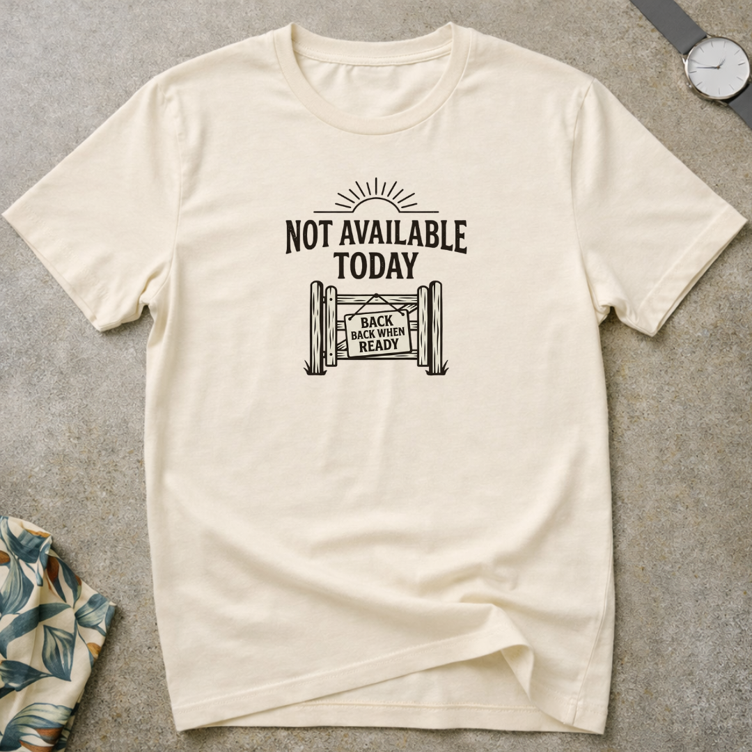 Back When Ready Tee