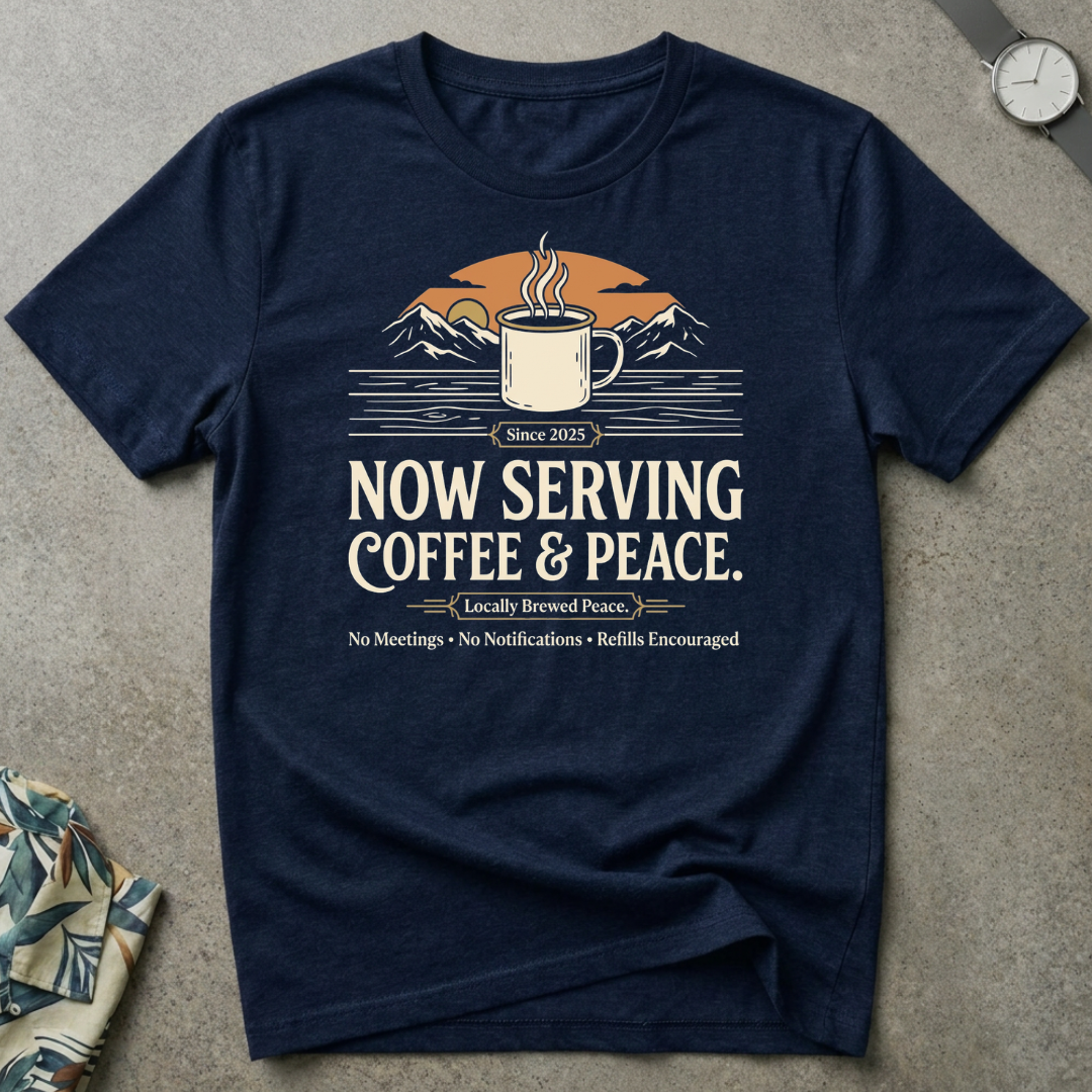 Coffee And Peace Tee