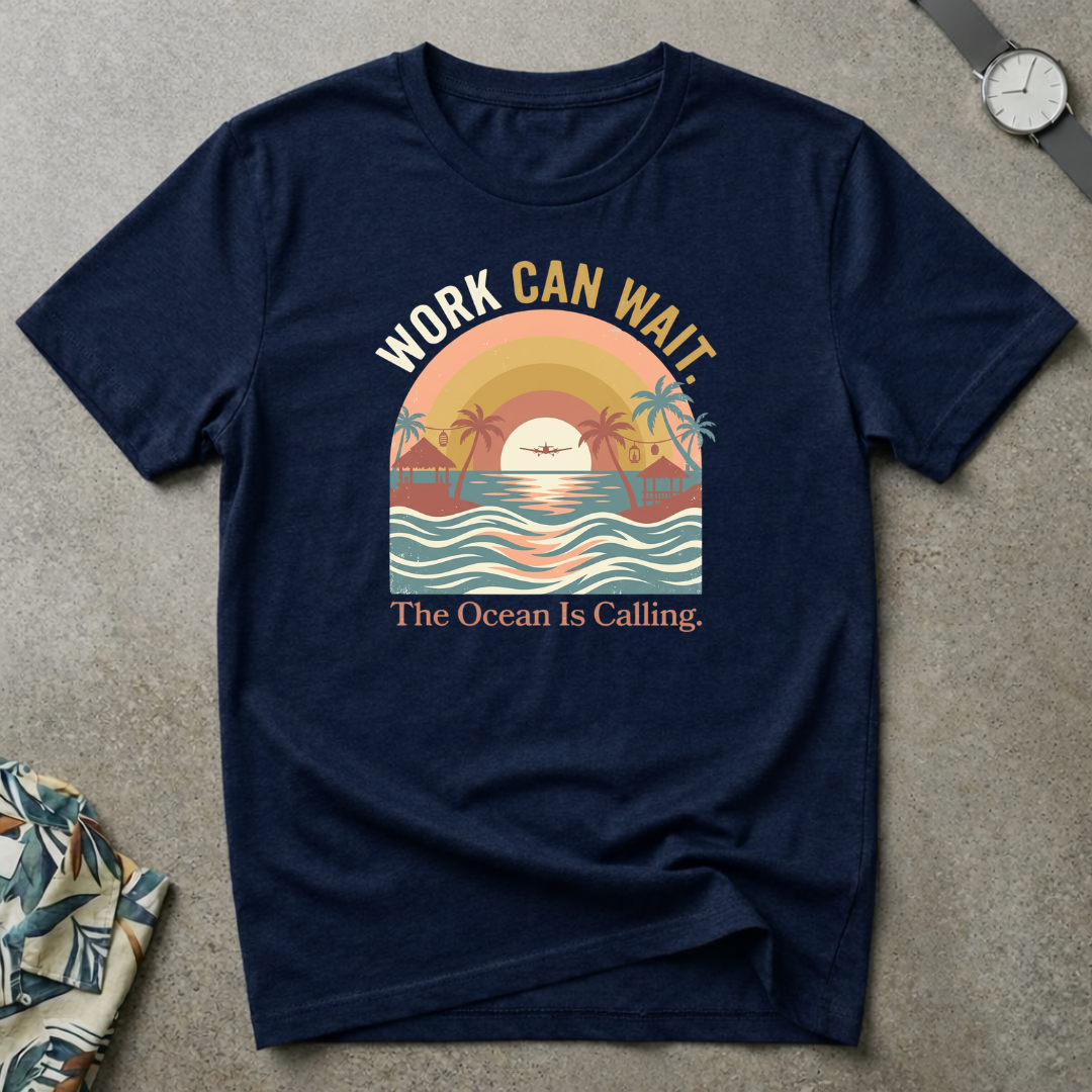 Work Can Wait Tee