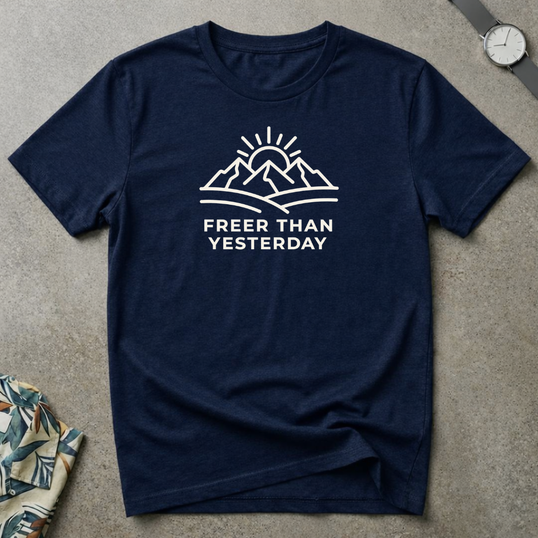 Freer than yesterday tee