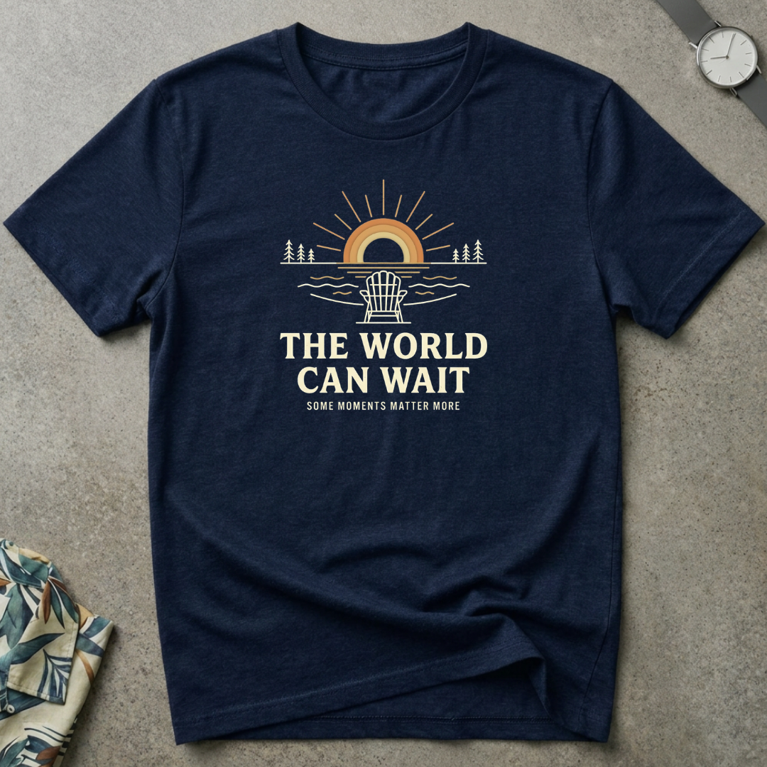 The World Can Wait Tee