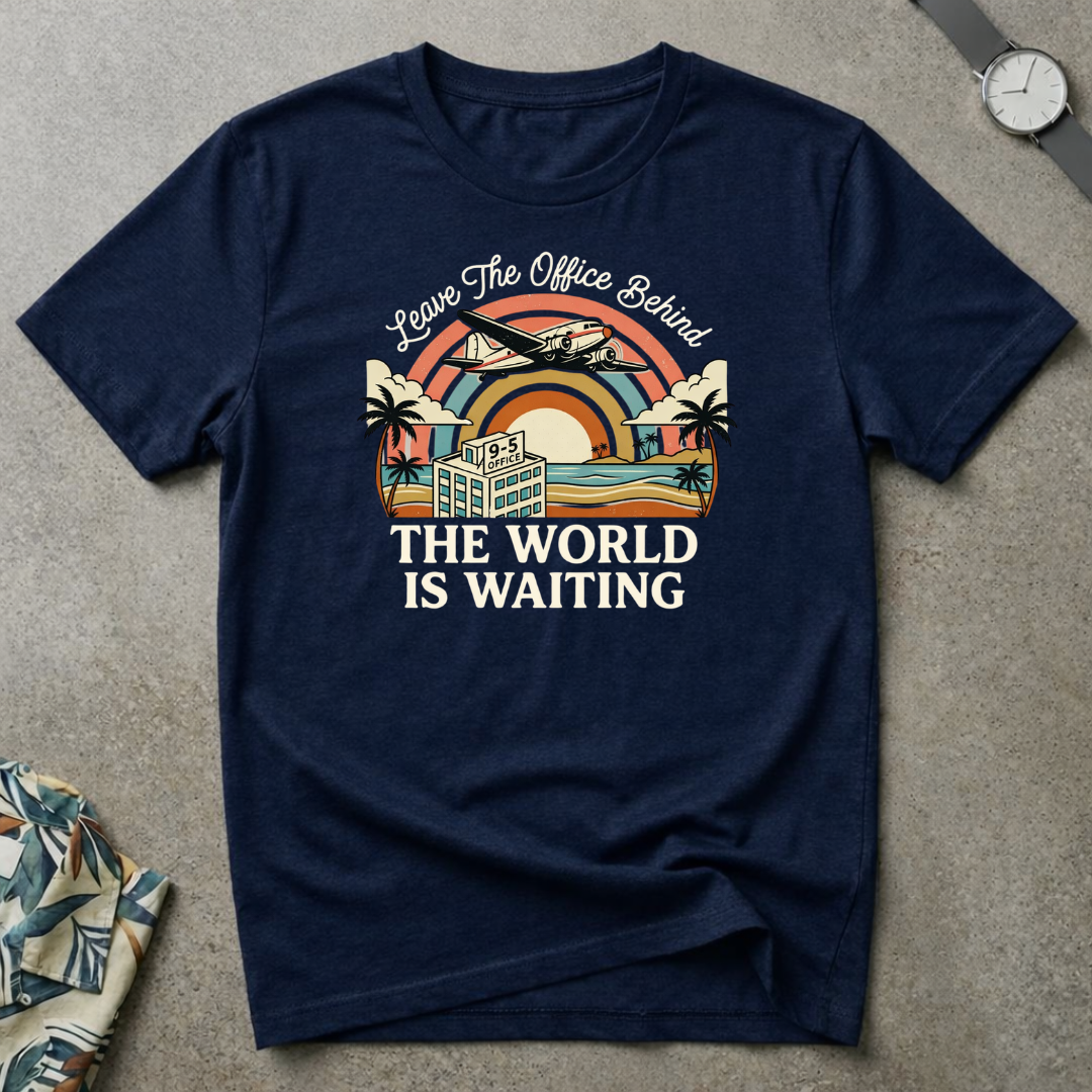 Leave The Office Tee