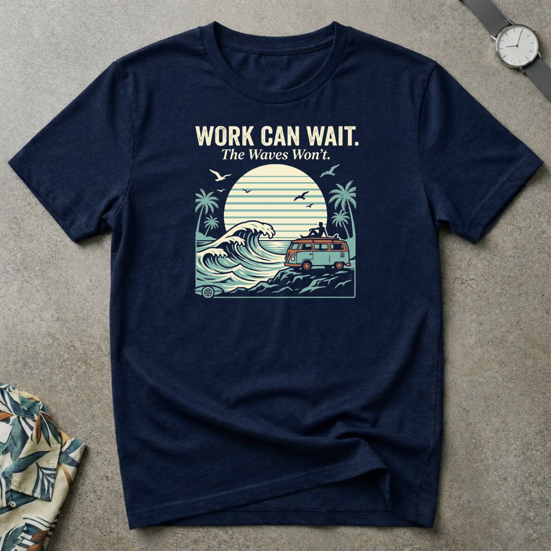 Waves Won't Wait Tee