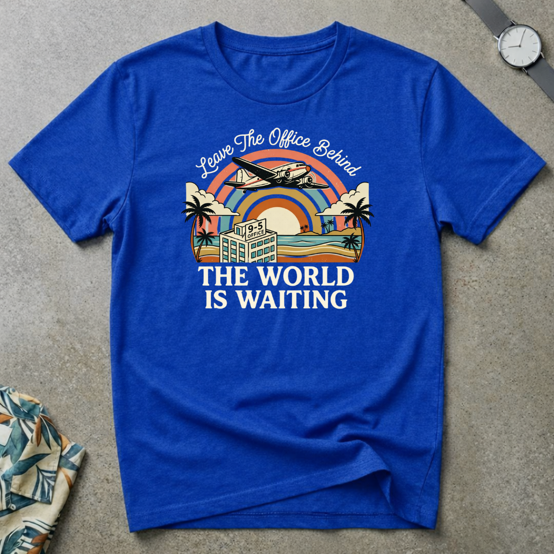 Leave The Office Tee