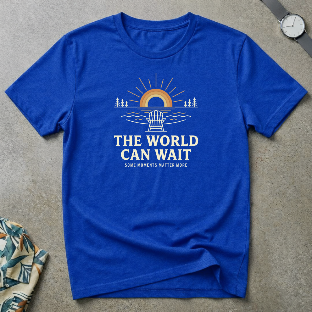 The World Can Wait Tee