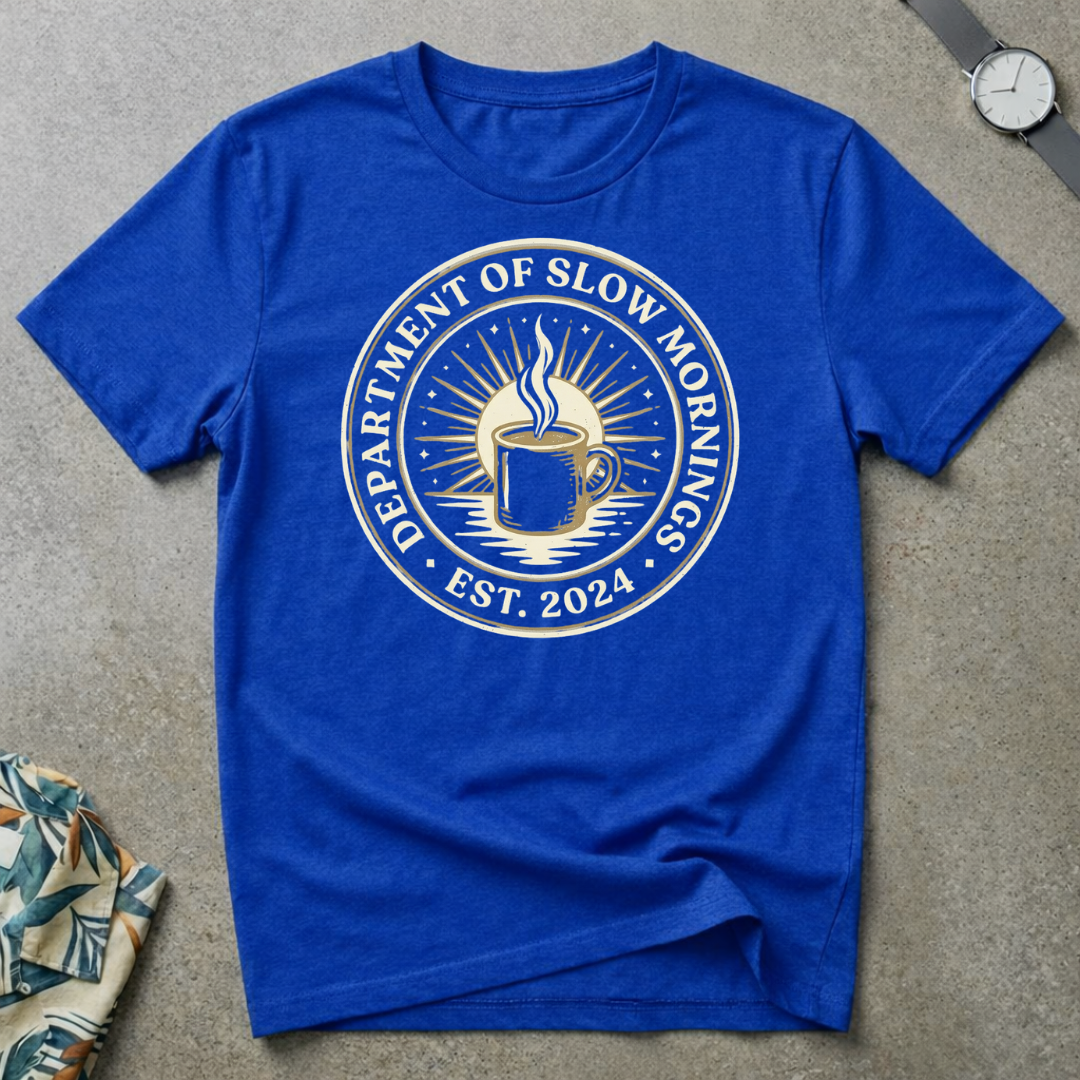 Slow Morning Dept. Tee