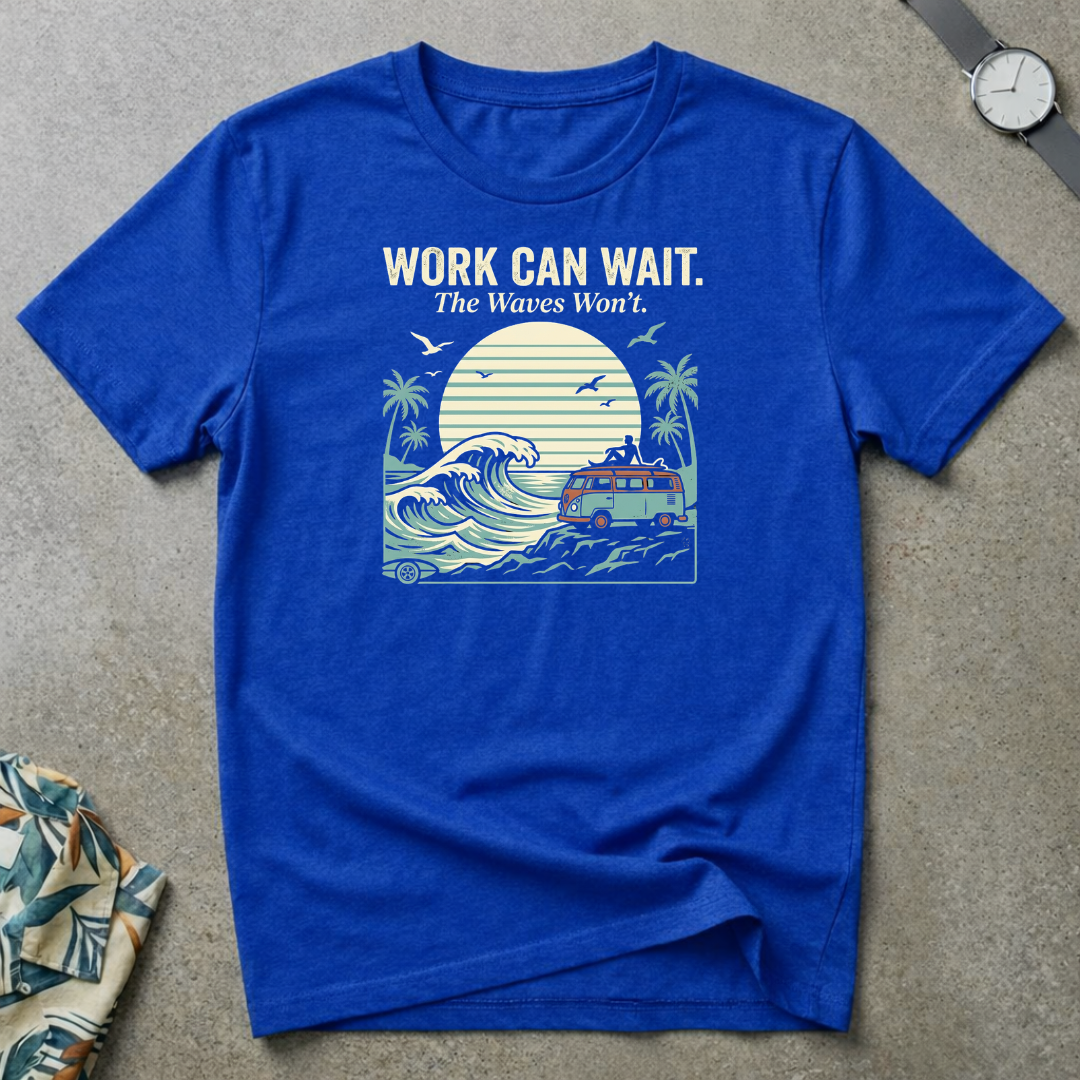Waves Won't Wait Tee