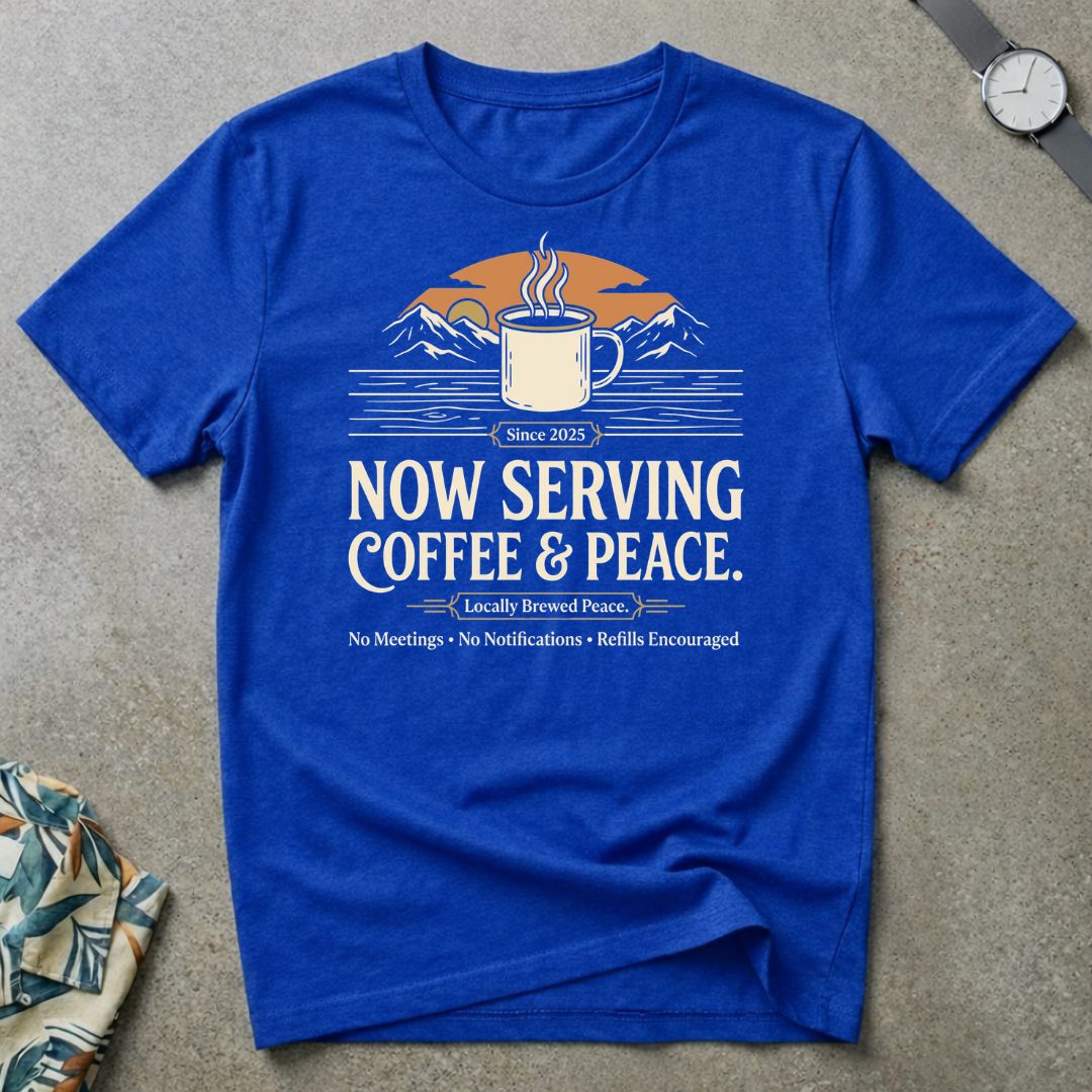 Coffee And Peace Tee