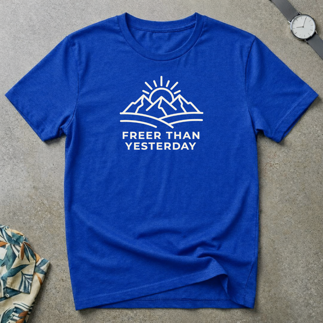 Freer than yesterday tee
