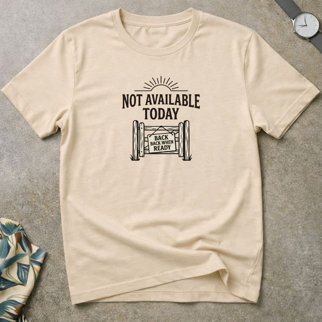 Back When Ready Tee